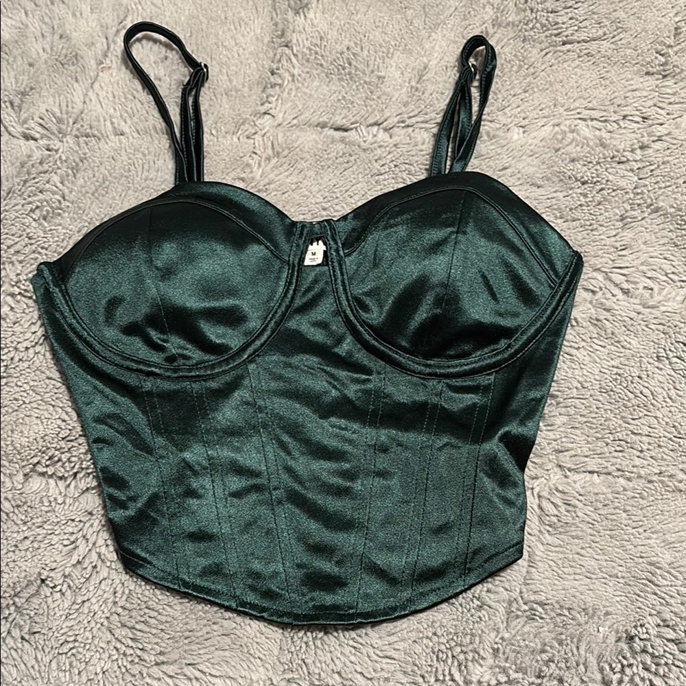 Green Sweetheart Bodysuit